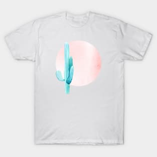 Rose Gold Cactus Sunshine II T-Shirt